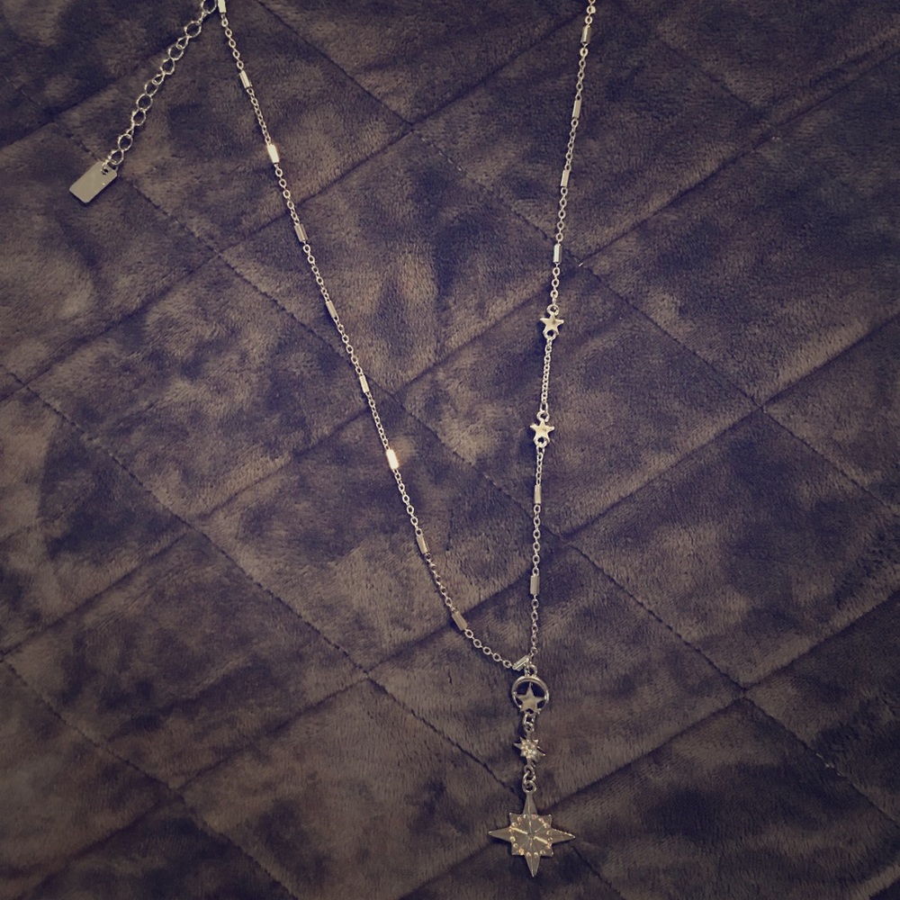 American Eagle 🦅 Silver Star Necklace